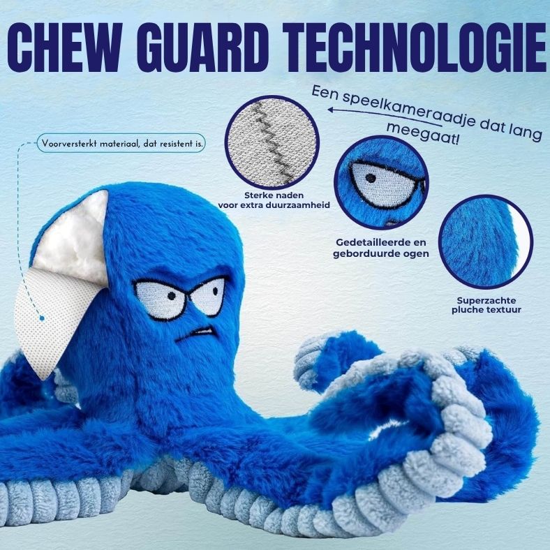 Bite Force Peluche résistante en Kevlar® - Poisson clown