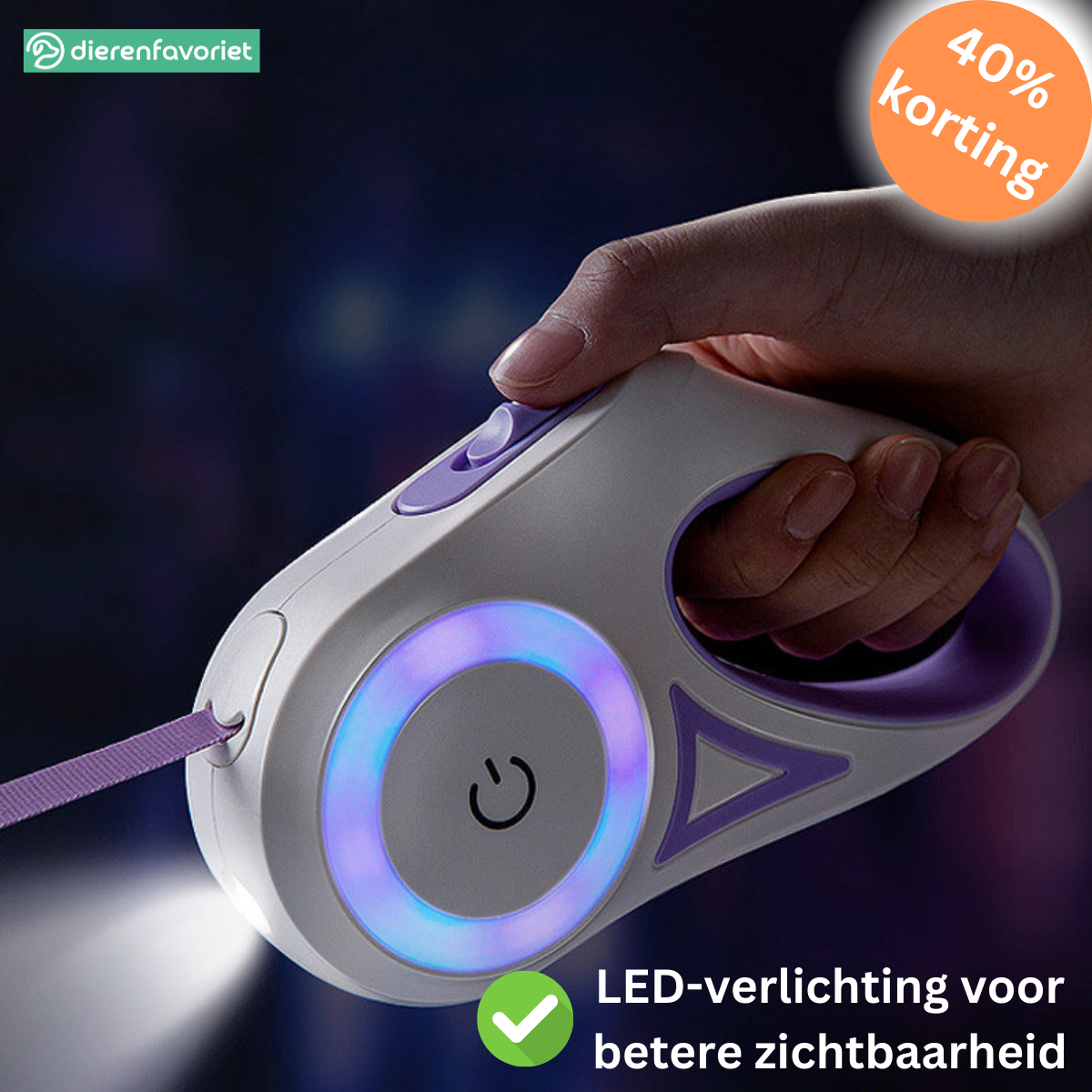 PawGlow™ |  Licht in de duisternis: veilig op pad, samen stralend!